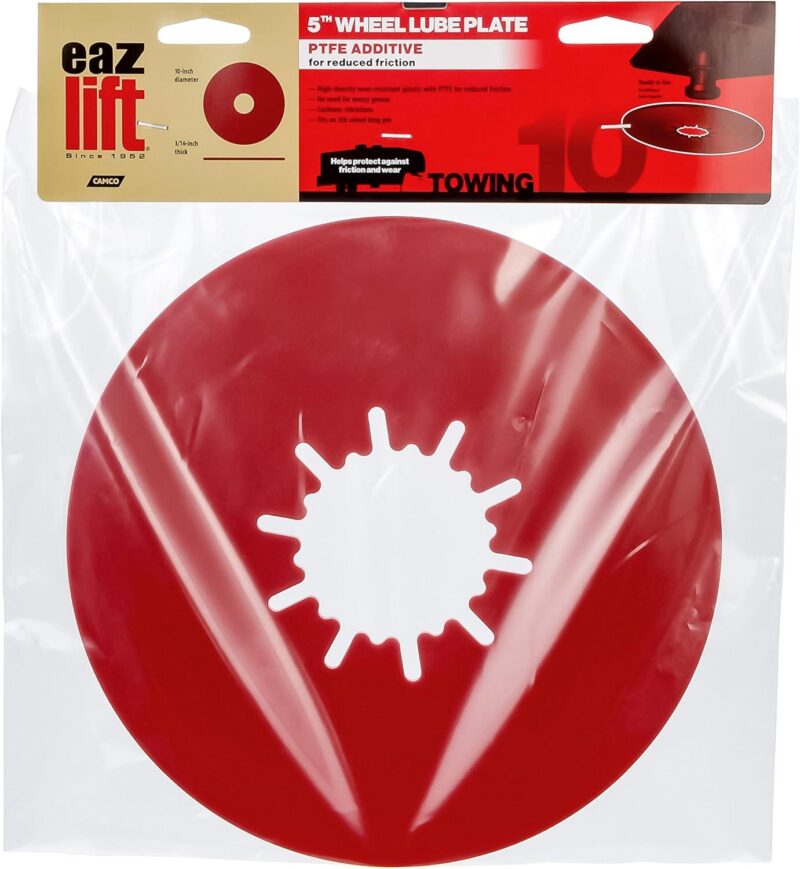 Why Our 10in Camco Lube Plate Makes Towing Easier
